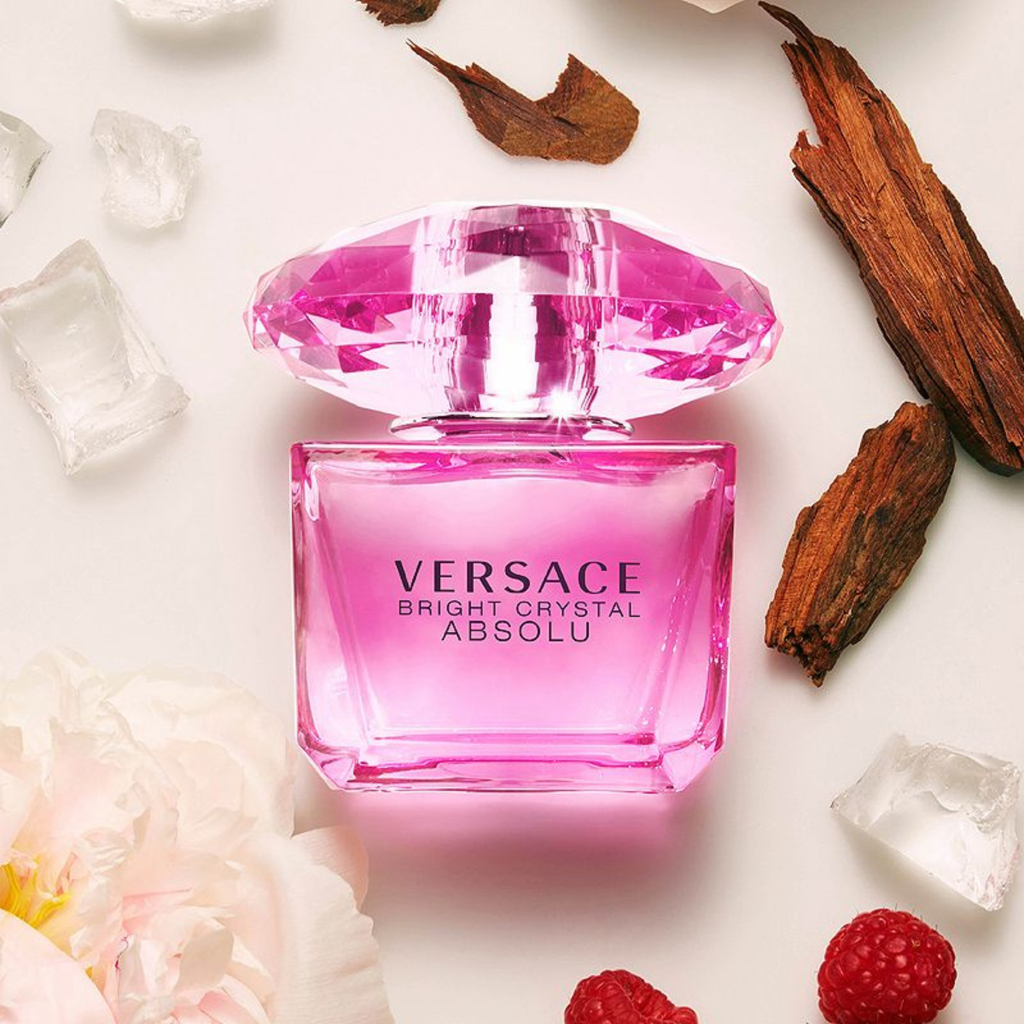 Versace Bright Crystal Absolu Eau De Parfum 3.0 Oz