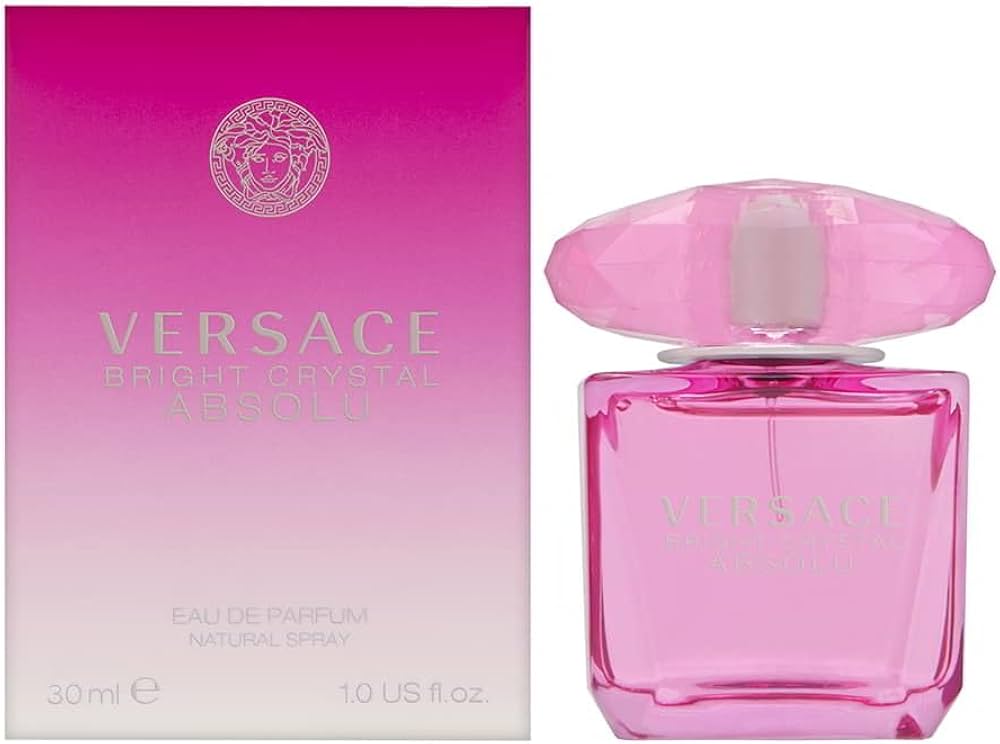 Versace Bright Crystal Absolu Eau De Parfum 3.0 Oz